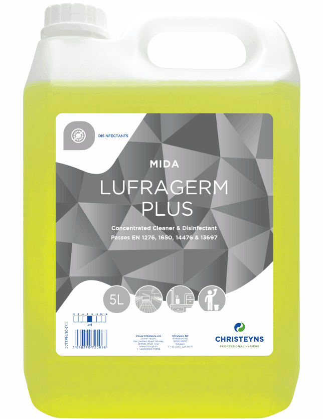 Mida Lufragerm Plus - Concentrated Cleaner & Disinfectant