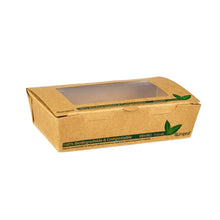 Load image into Gallery viewer, 1200ml Compostable Salad Boxes x200

