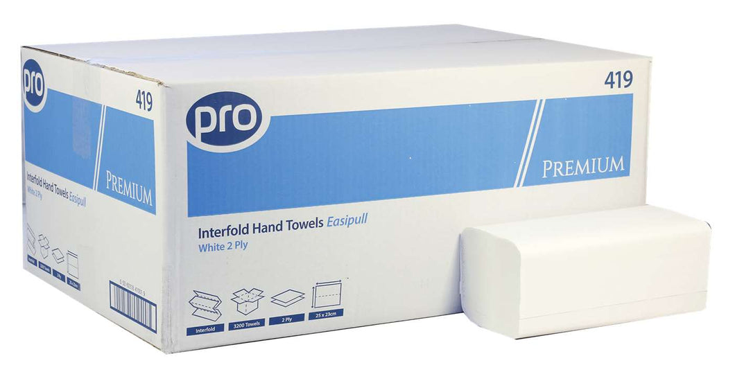 Premium V-Fold Hand Towels x3200