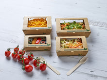 Load image into Gallery viewer, 1200ml Compostable Salad Boxes x200
