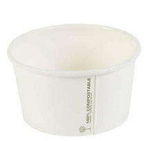 Load image into Gallery viewer, 12oz Compostable Soup Containers + Lids x500
