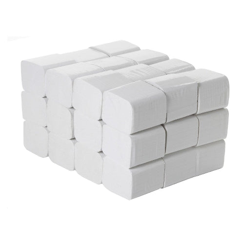White 2 Ply Bulk Pack Toilet Tissue