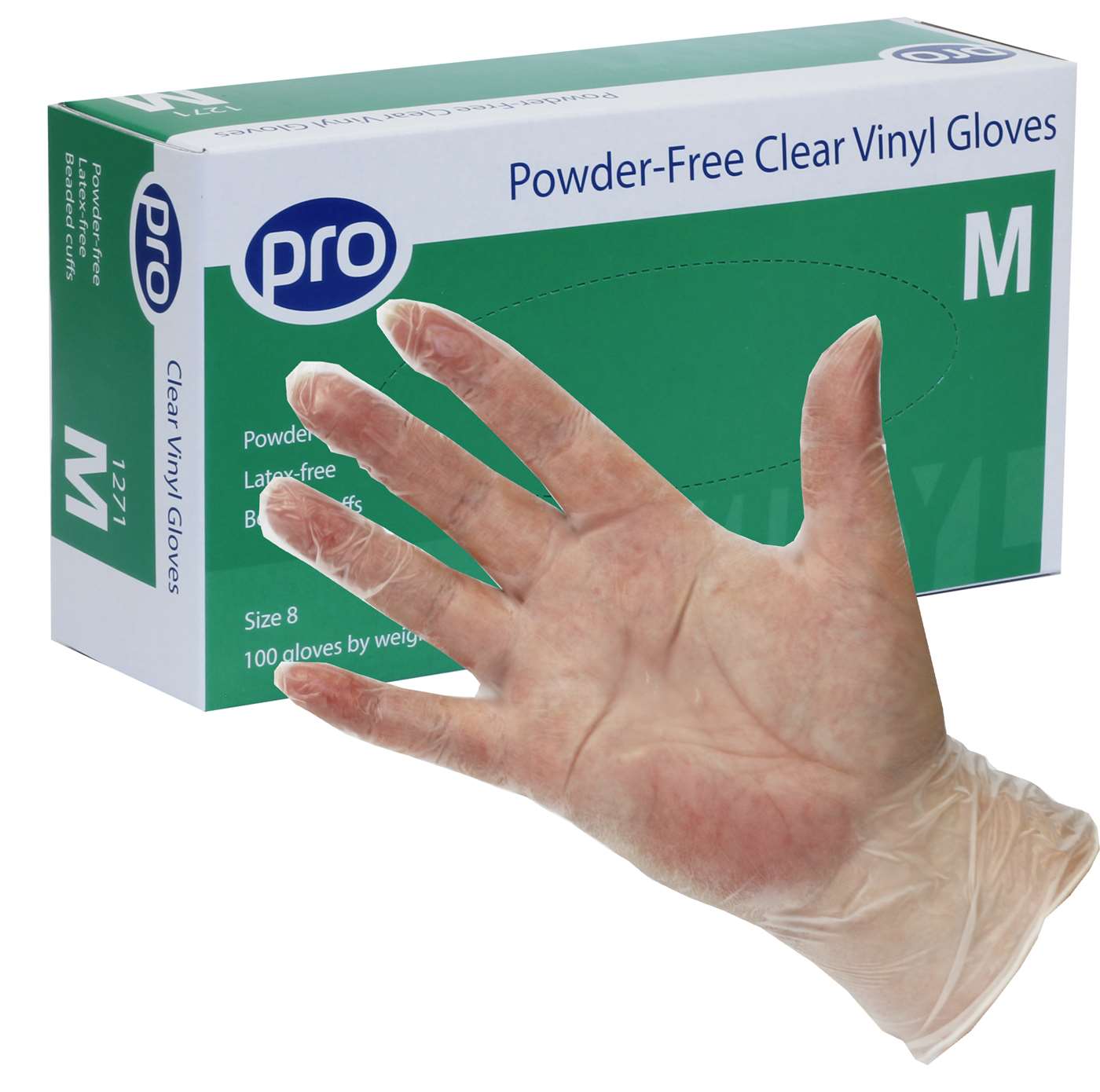 Powder Free Vinyl Gloves