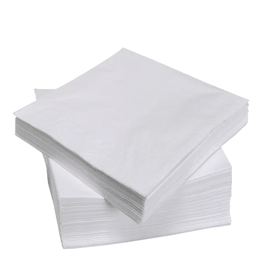 33cm 2Ply White Napkins x 2000