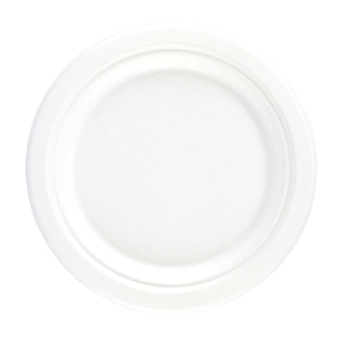 9” Bagasse Round Plate